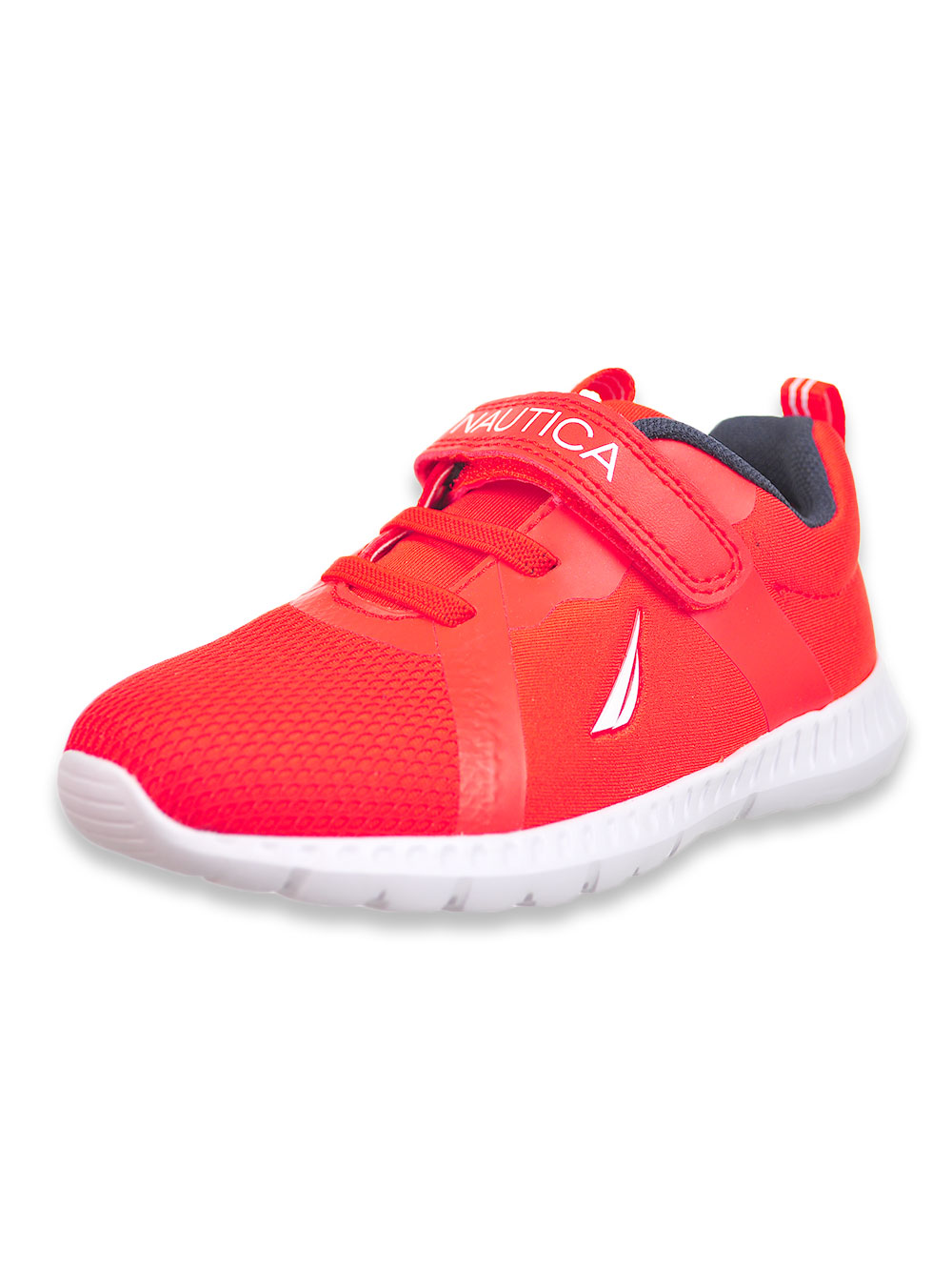 boys red running shoes