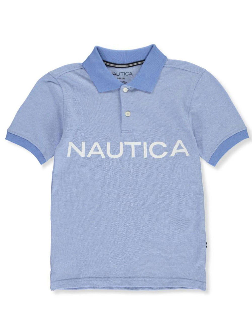 Nautica Boys Print Logo Polo
