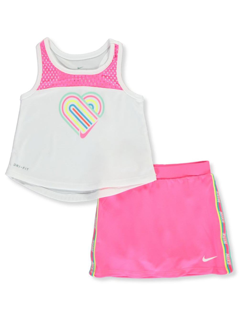 pink nike set