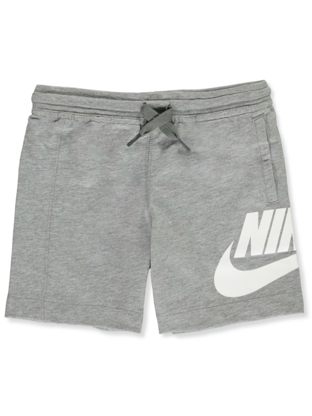 gray fleece shorts