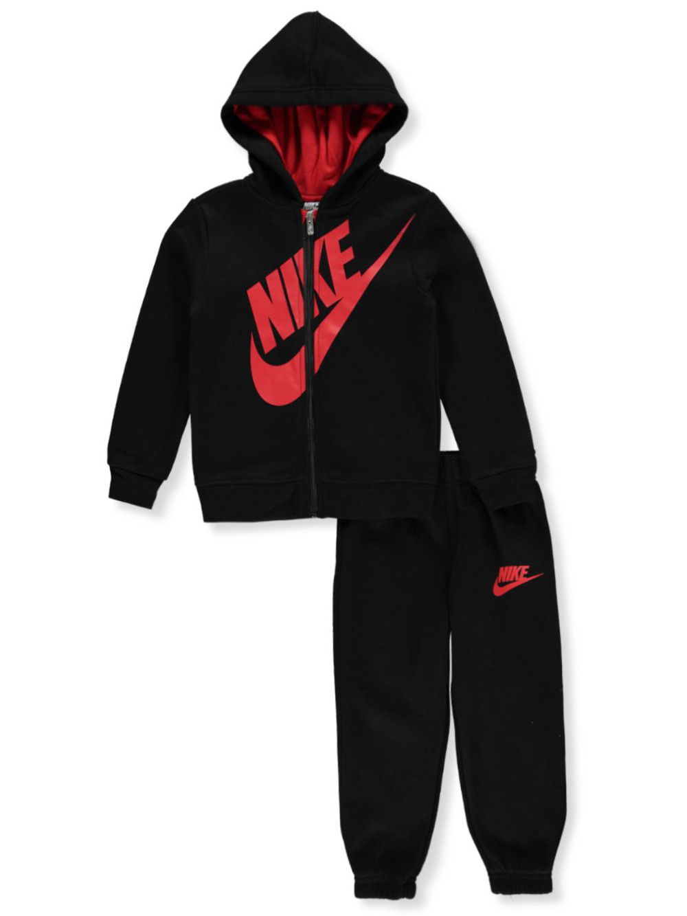 nike black sweatsuit