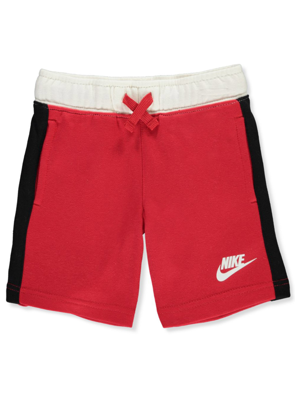 nike shorts fleece red