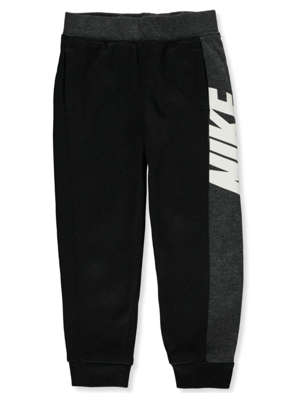 boys nike joggers black
