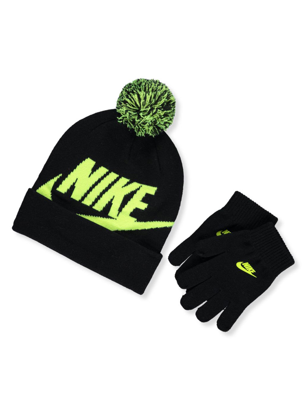 nike gloves and beanie