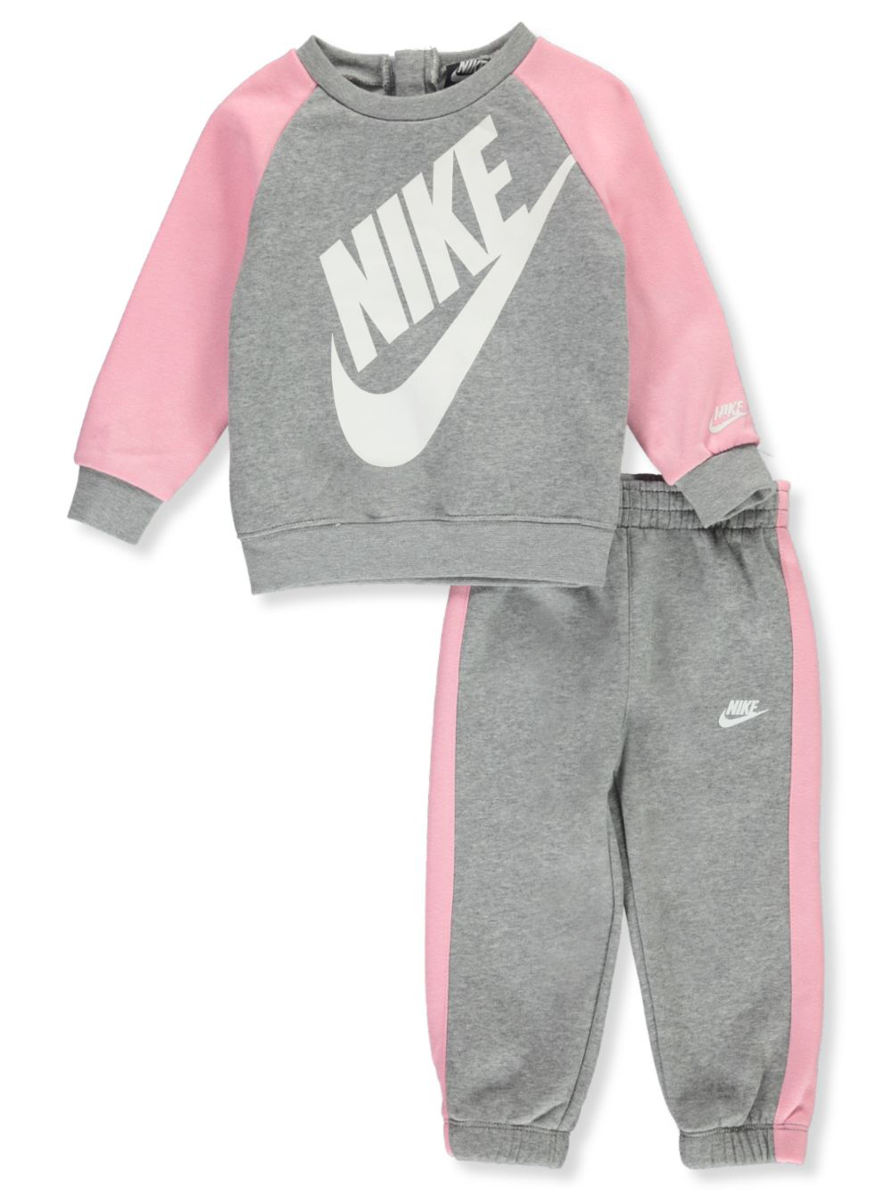 nike baby girl sweatsuit
