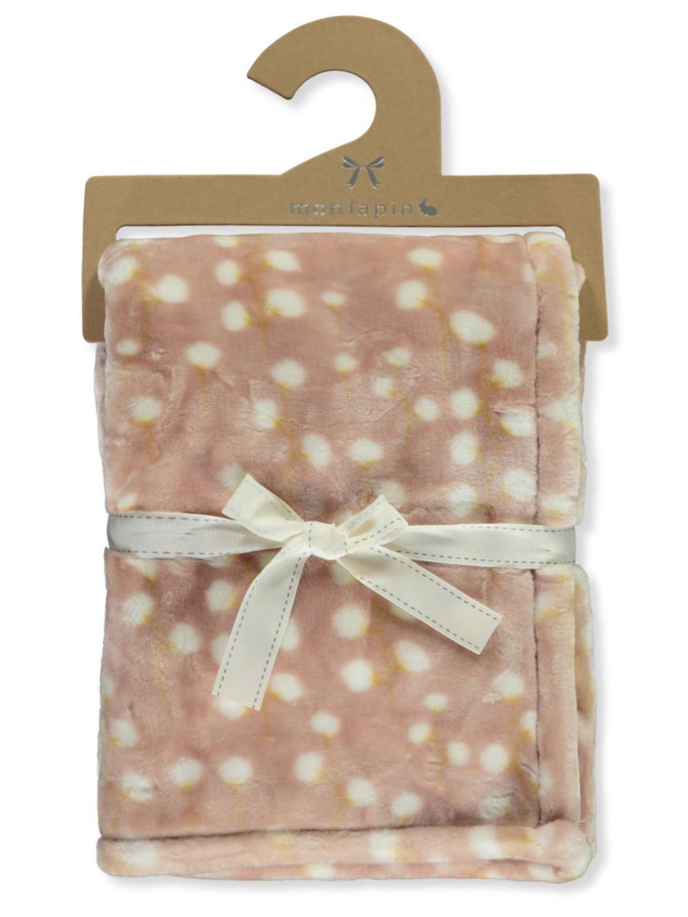 rose gold baby blanket