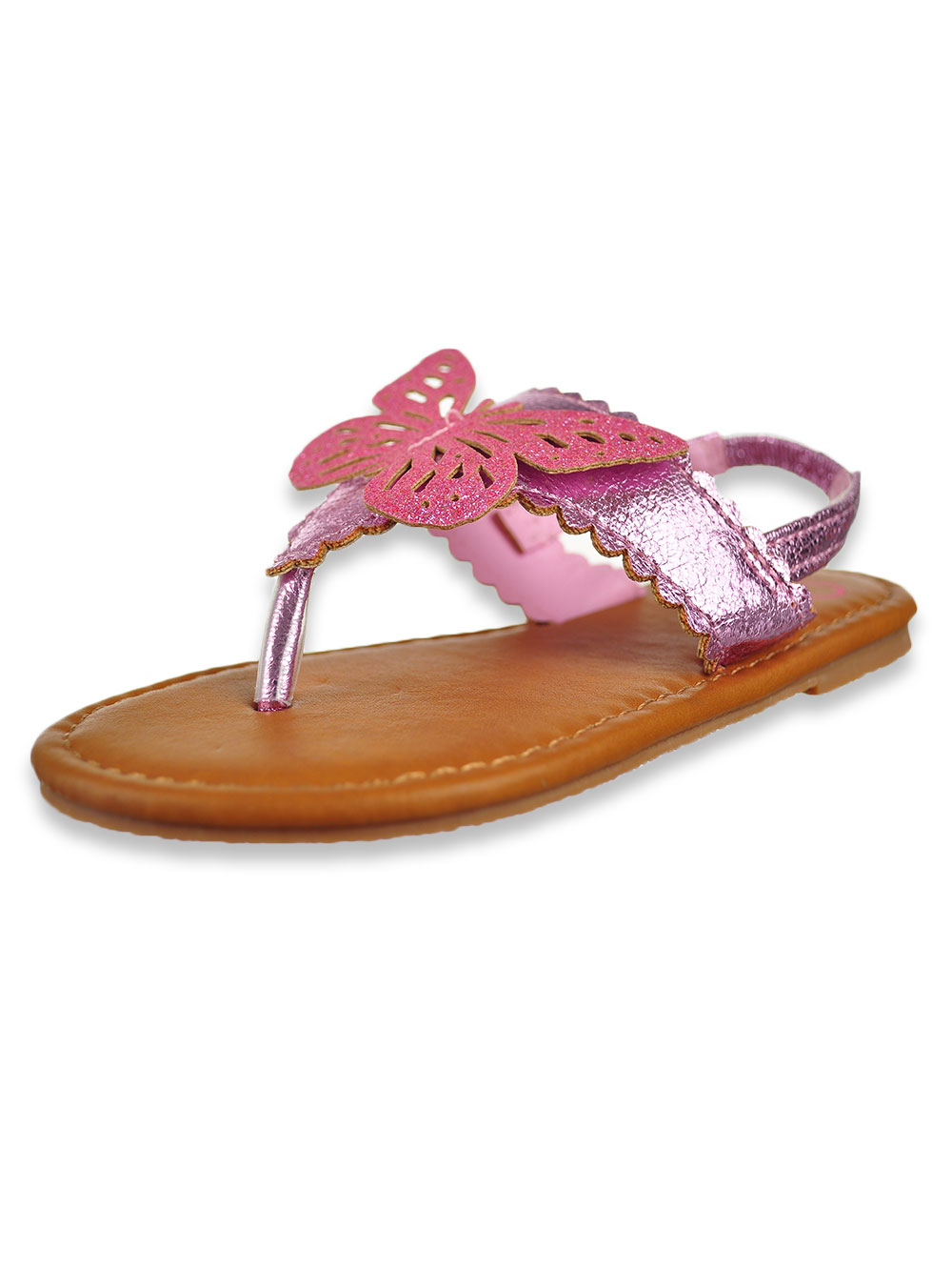 girls glitter sandals