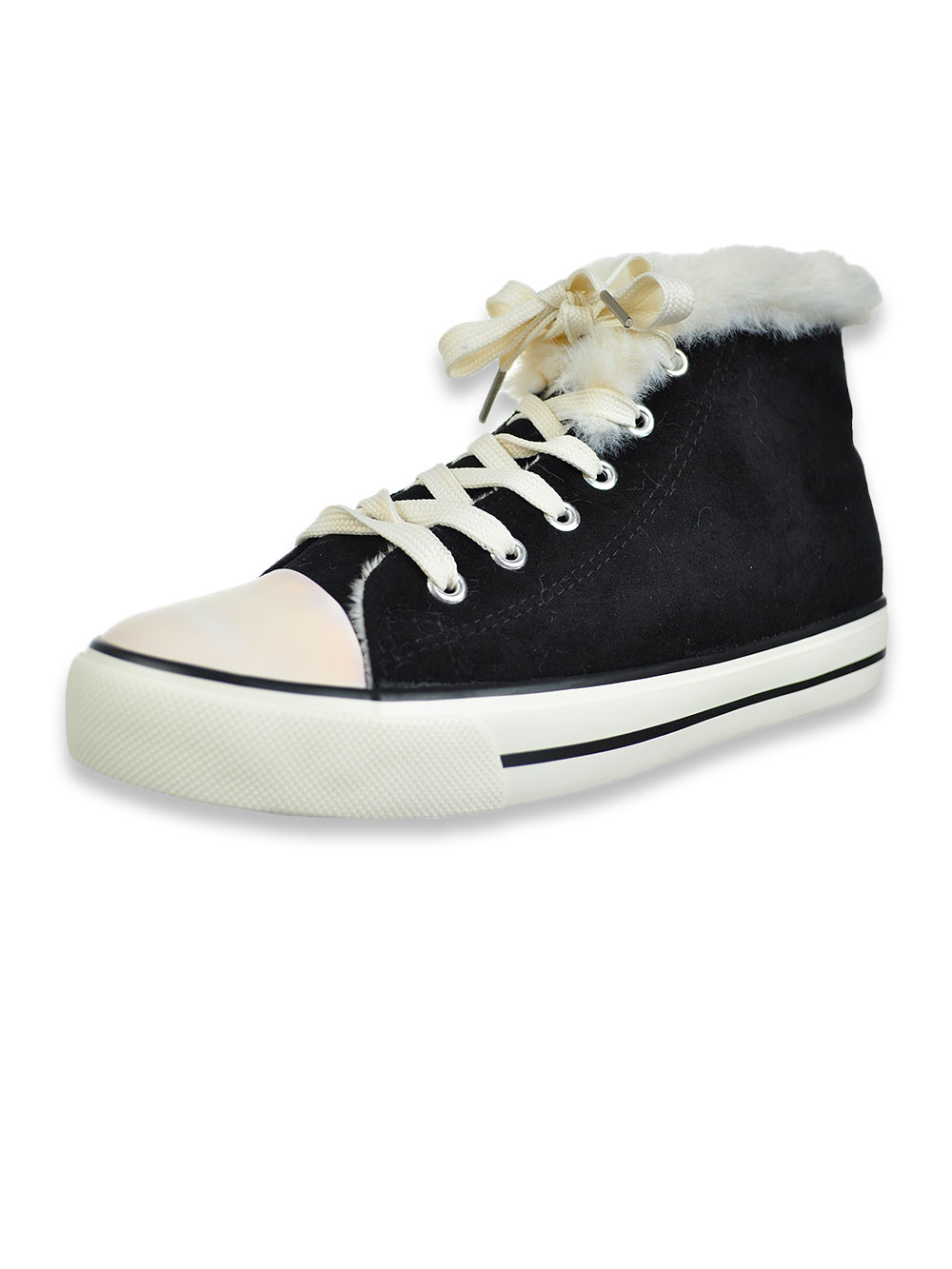 Sneakers Faux-Fur Accents