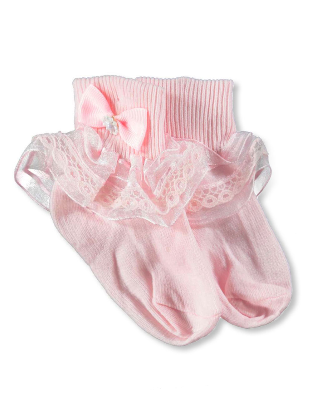 Girls Pink and White Underwear