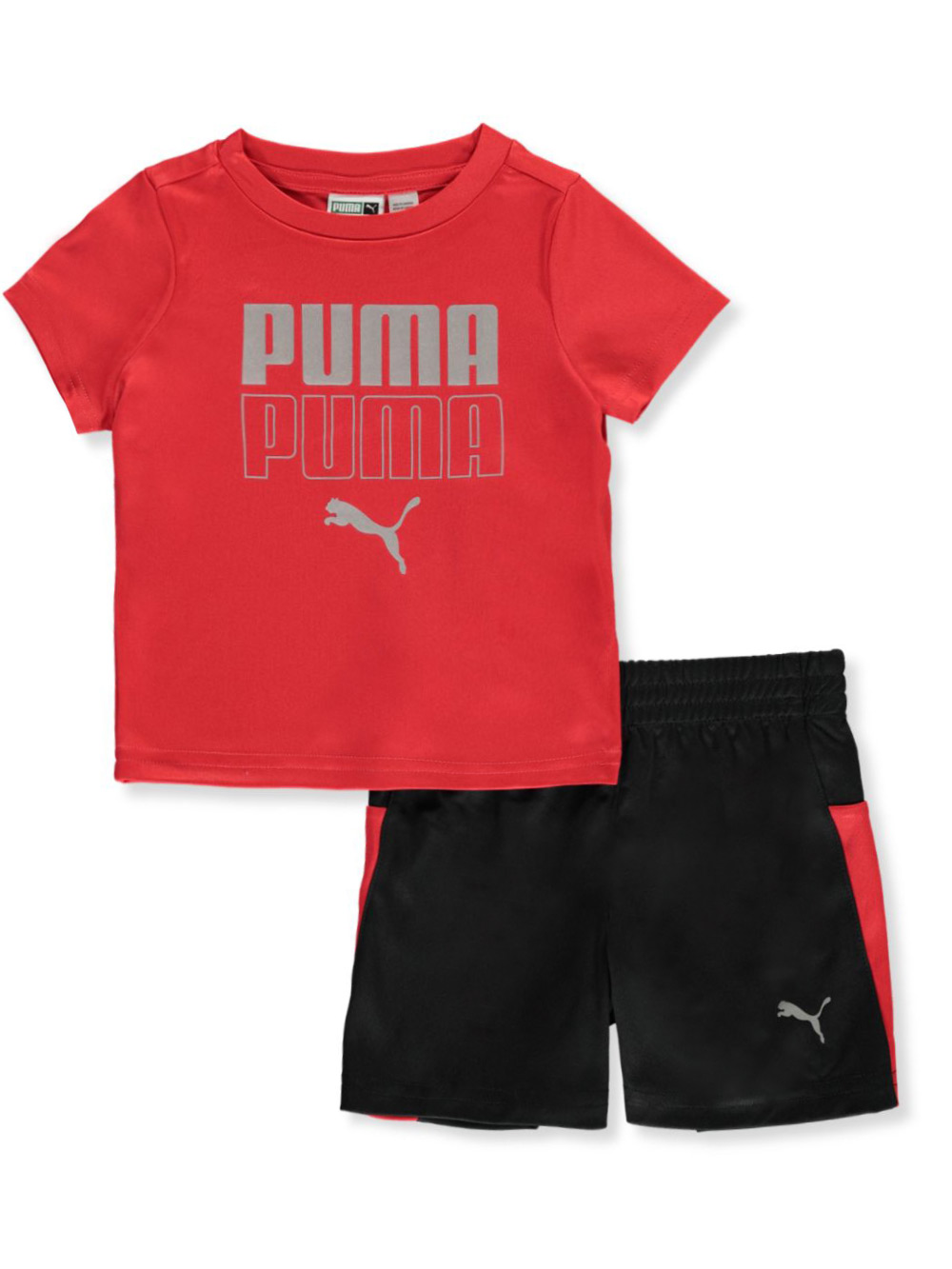 red puma outfit