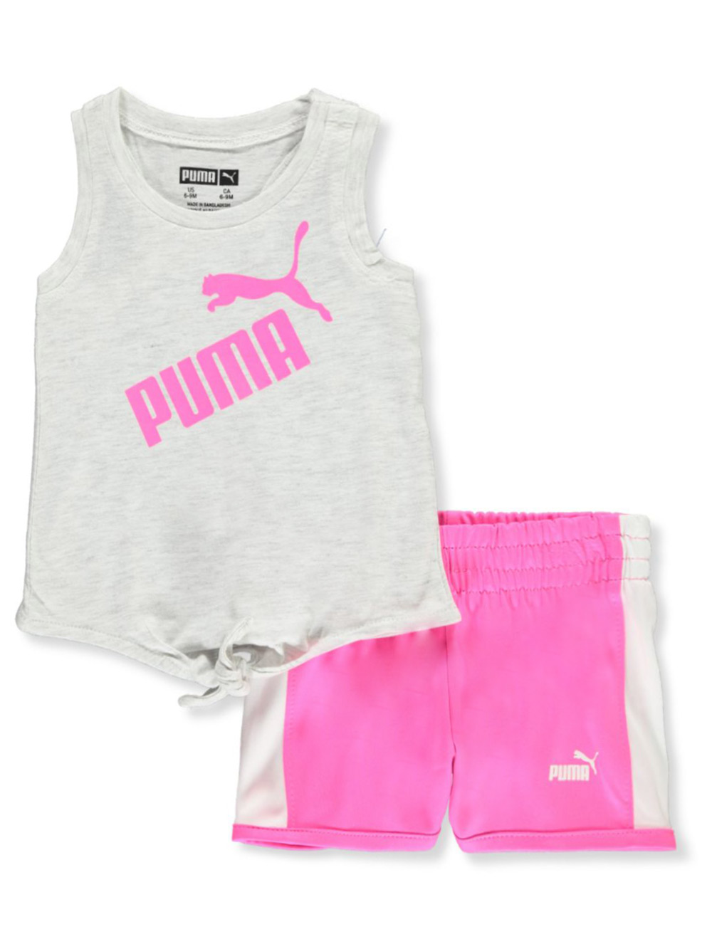 puma neon shorts