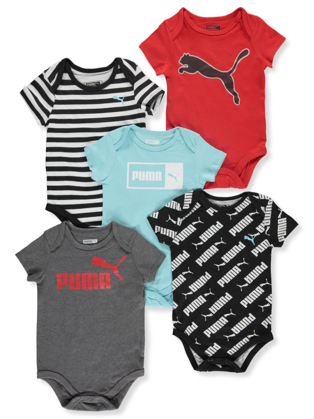 puma boys bodysuits