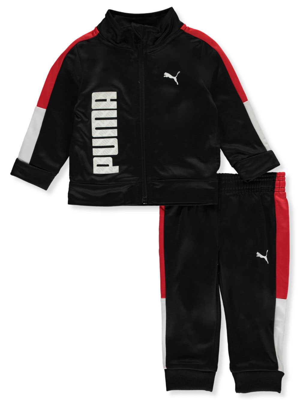 Small Logo Pieced 2-Piece Tracksuit Outfit