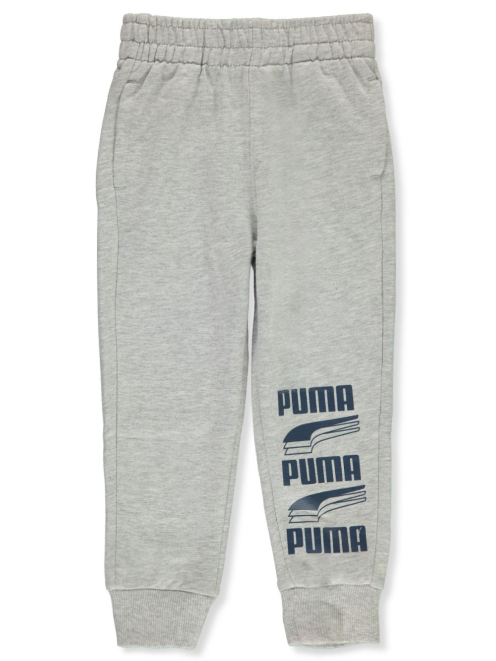 gray puma joggers