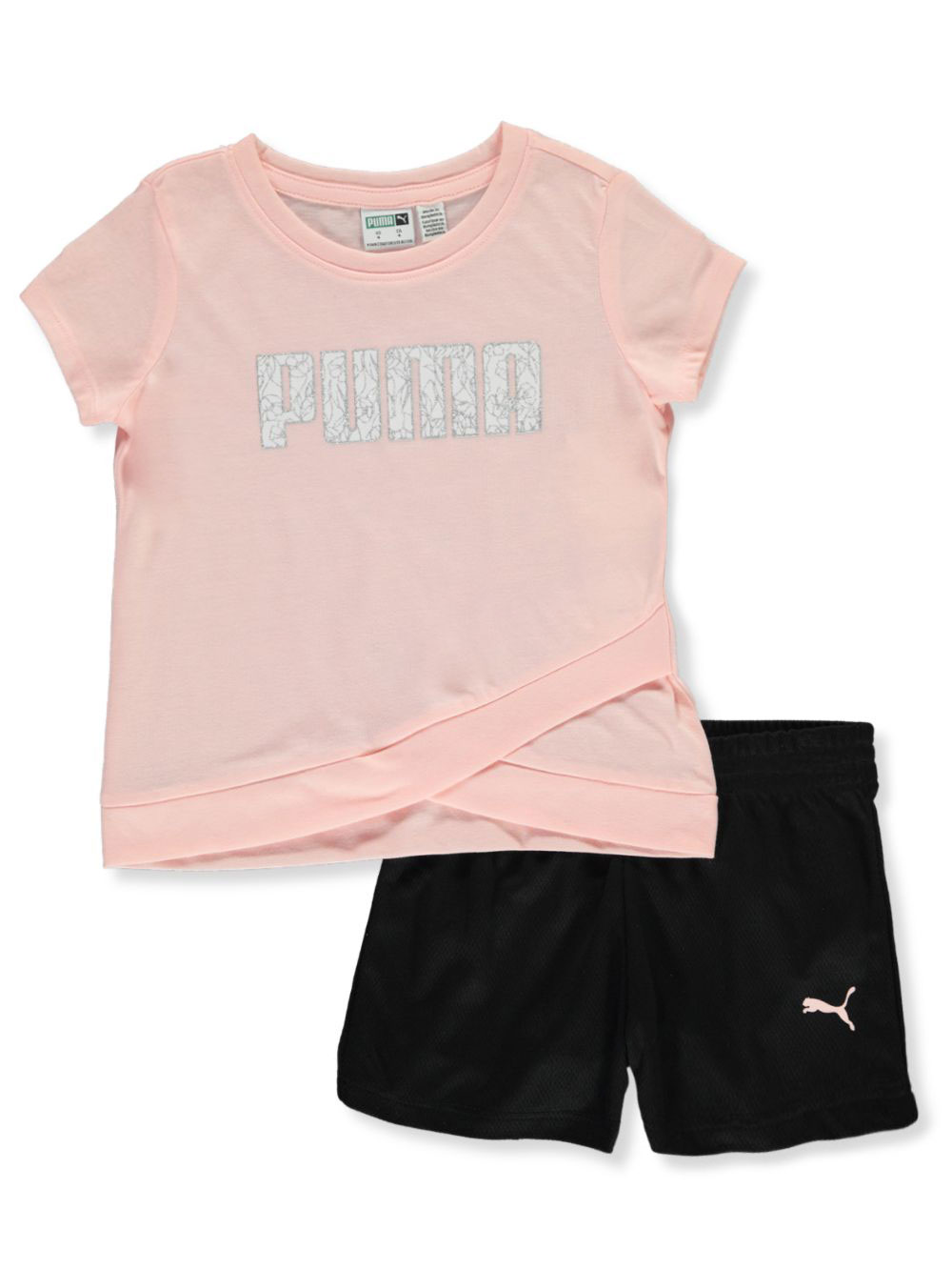 puma shorts outfit