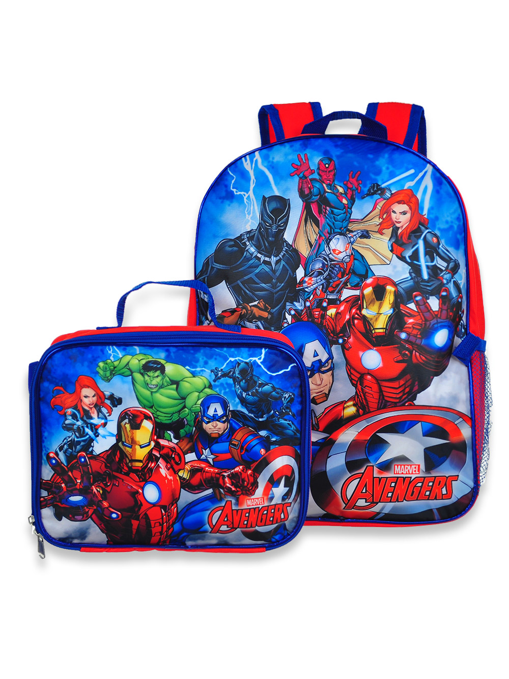 Marvel Avengers Safety Shield Wheeled Backpack Gray 38 cm