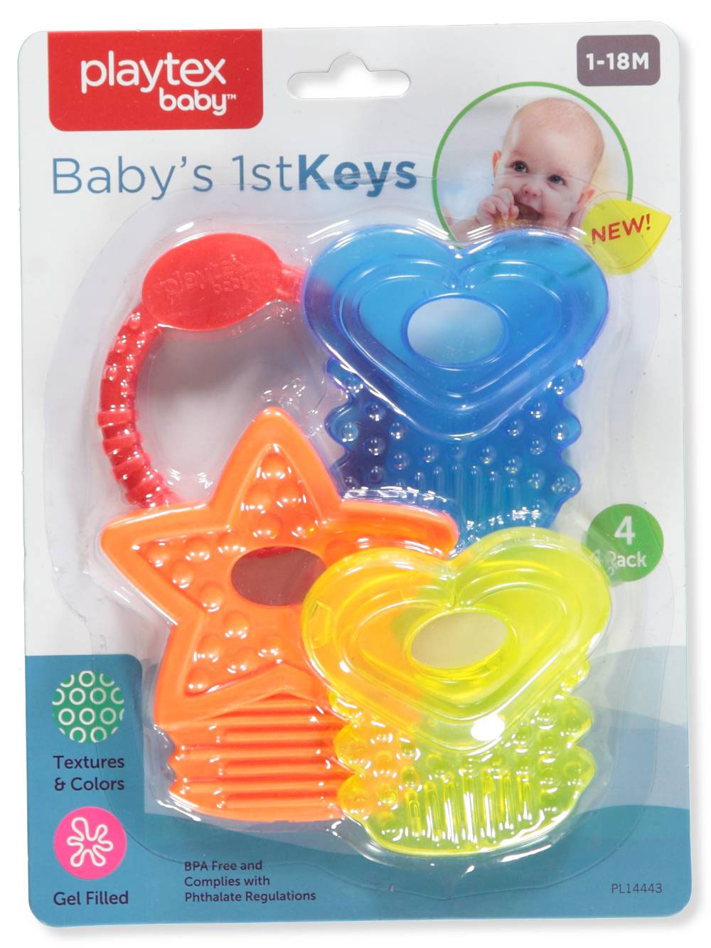 Playtex Teethers and Rattles