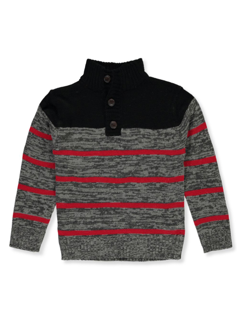 3 button sweater