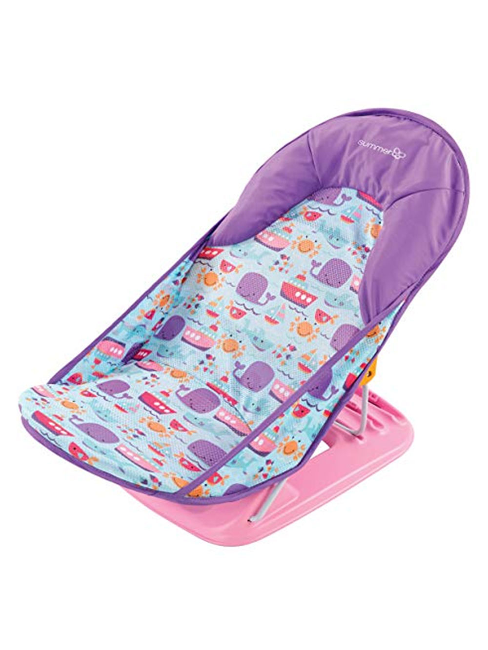 summer infant deluxe baby bather pink