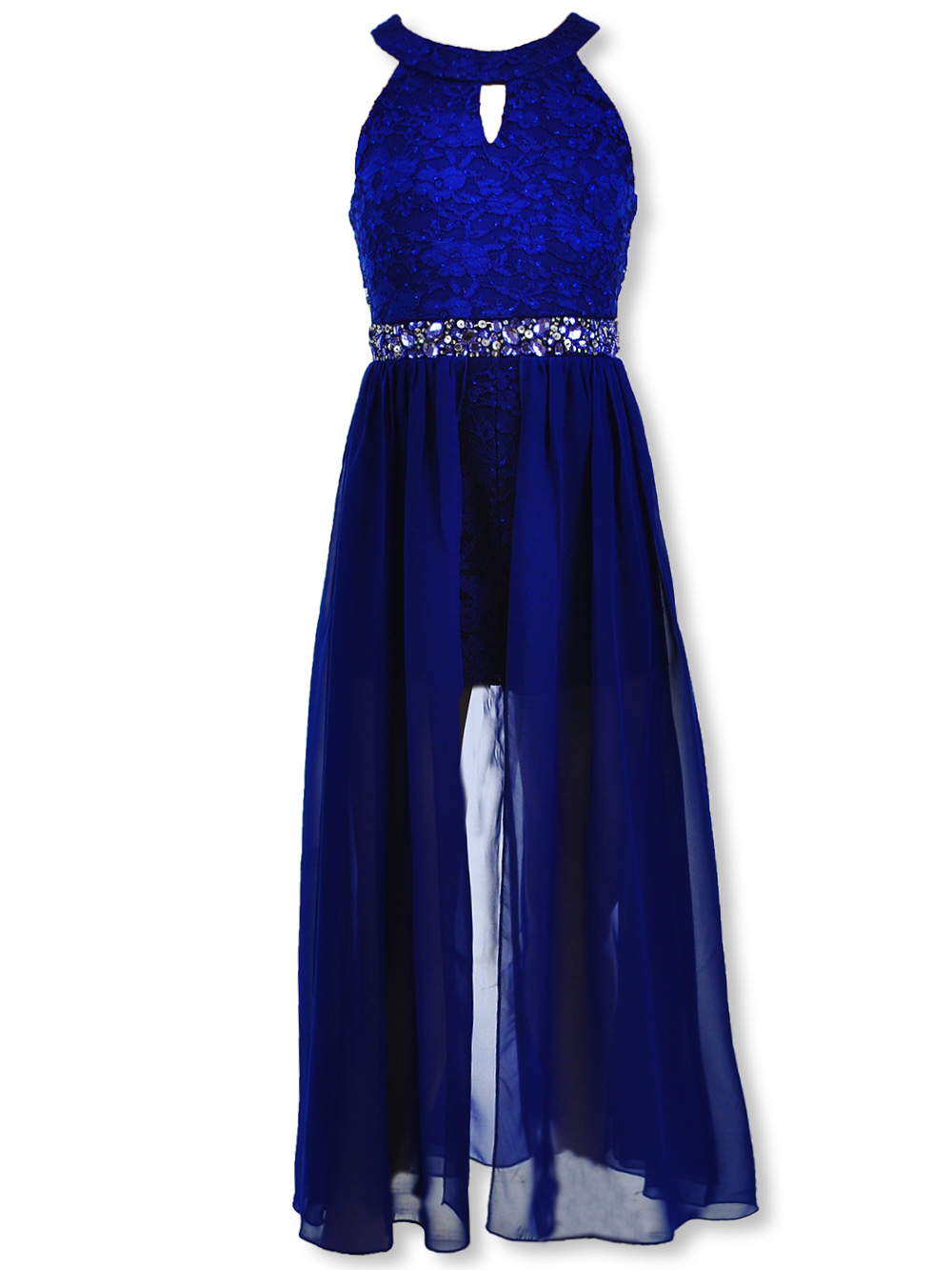 girls walk through maxi dress