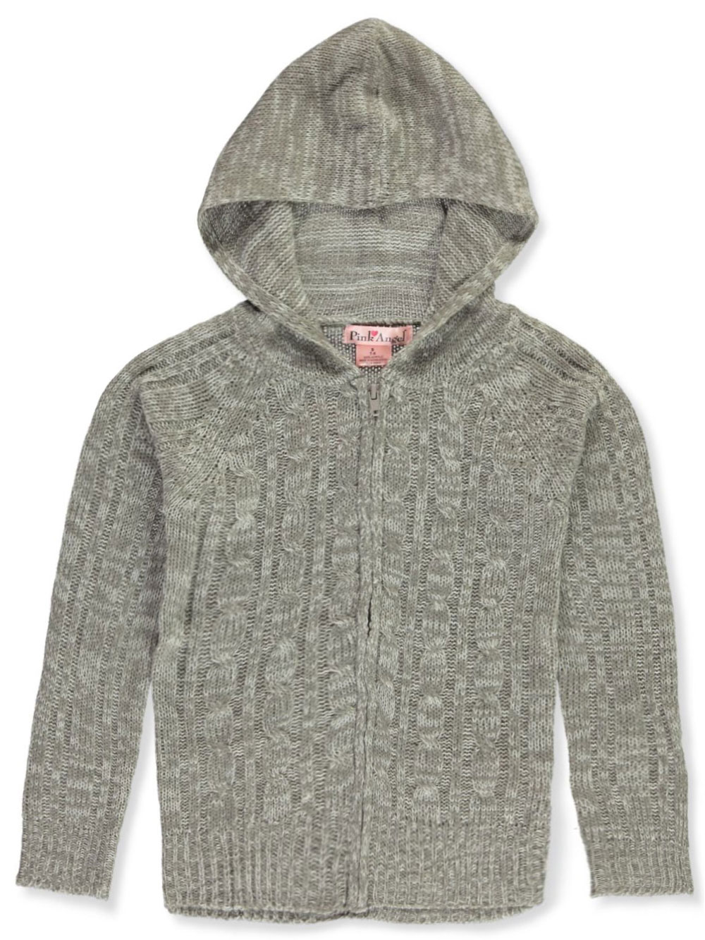 Pink Angel Girls Trimmed Ruffle Cardigan