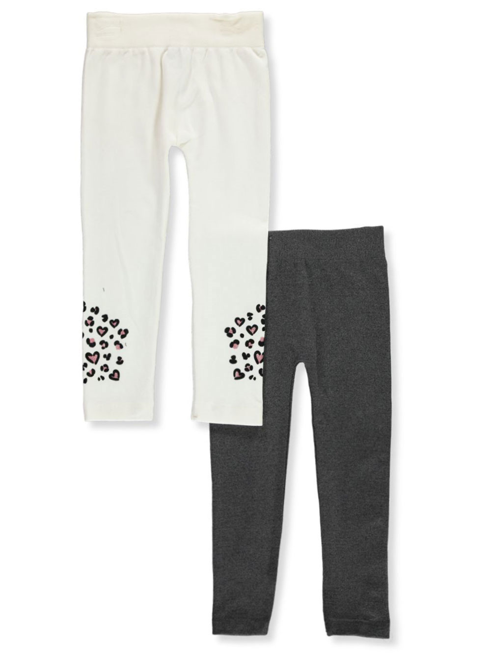 Dream Star Girls/' 2-Pack Fleece-Lined Leggings