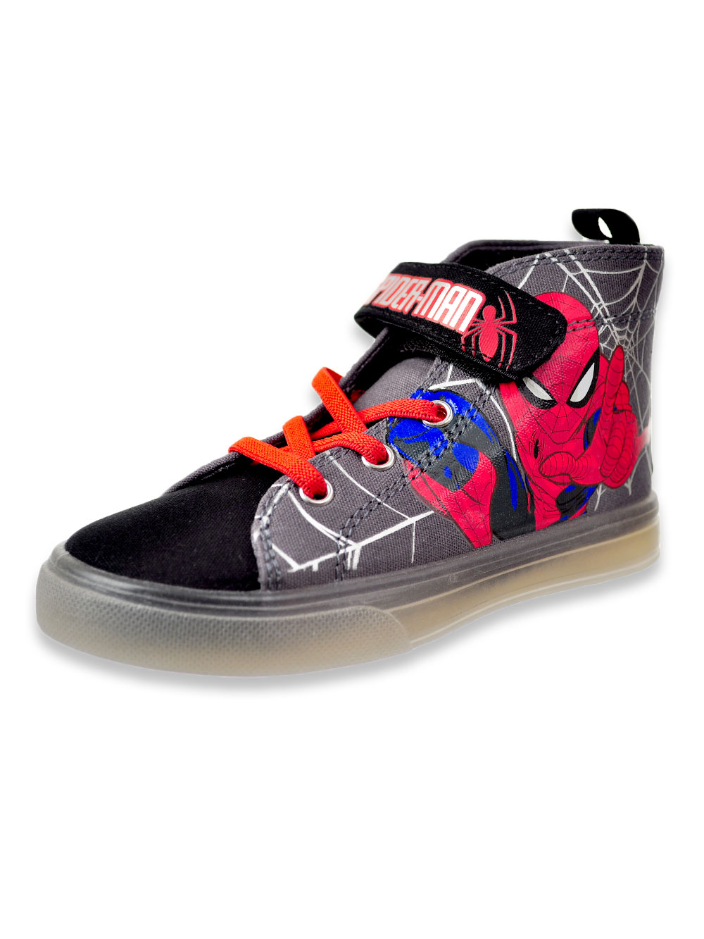 spiderman light up sneakers