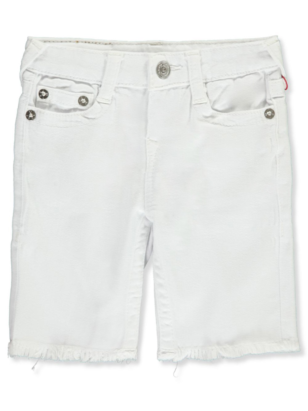 true religion shorts white
