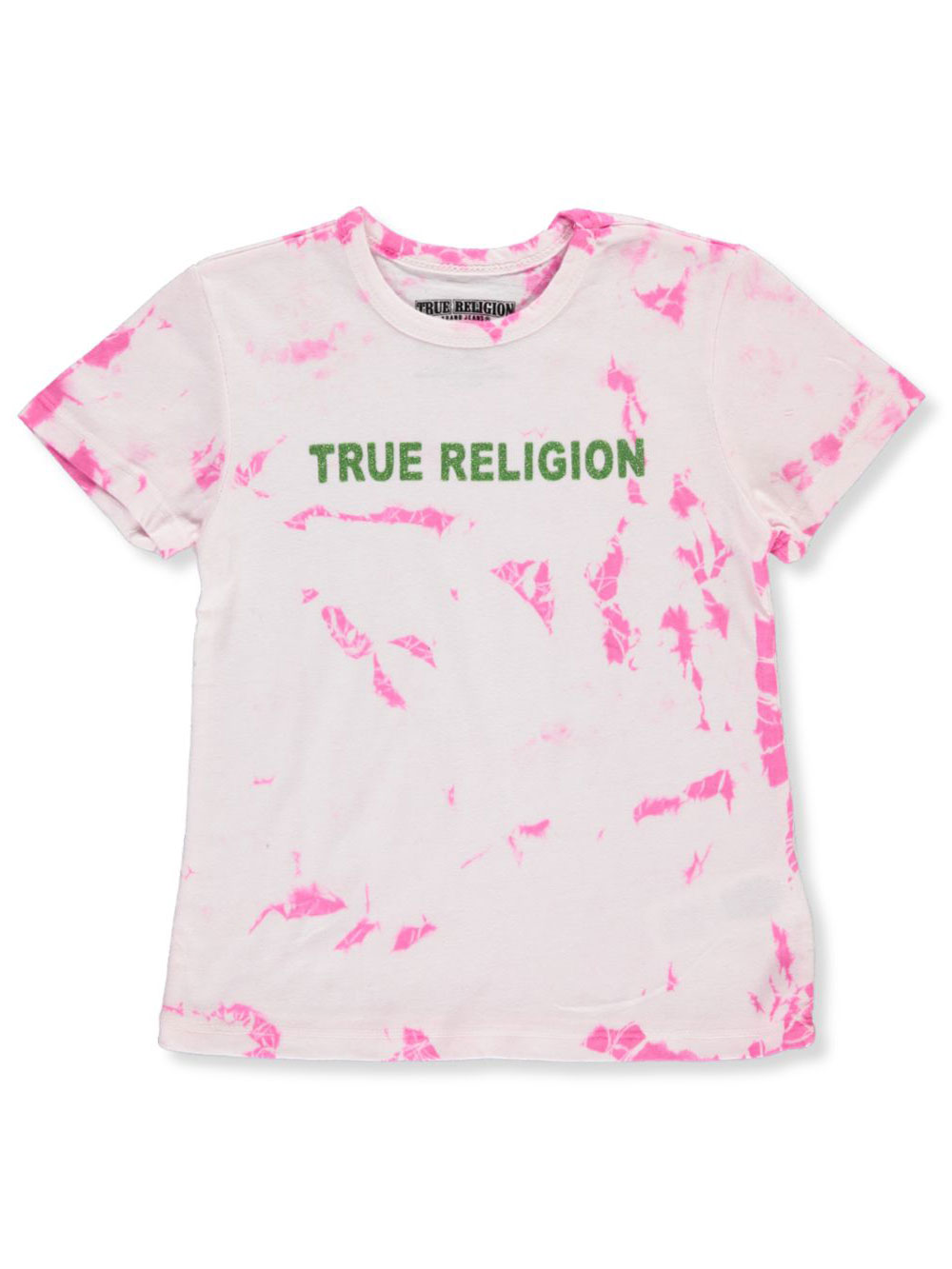 black and pink true religion shirt