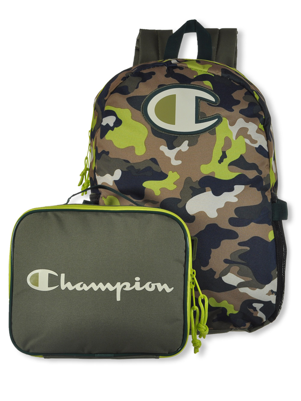 Champion Boys' 2-Piece Camo Backpack & Lunchbox Set