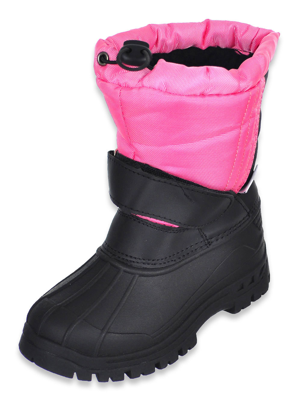 girls snow boots black