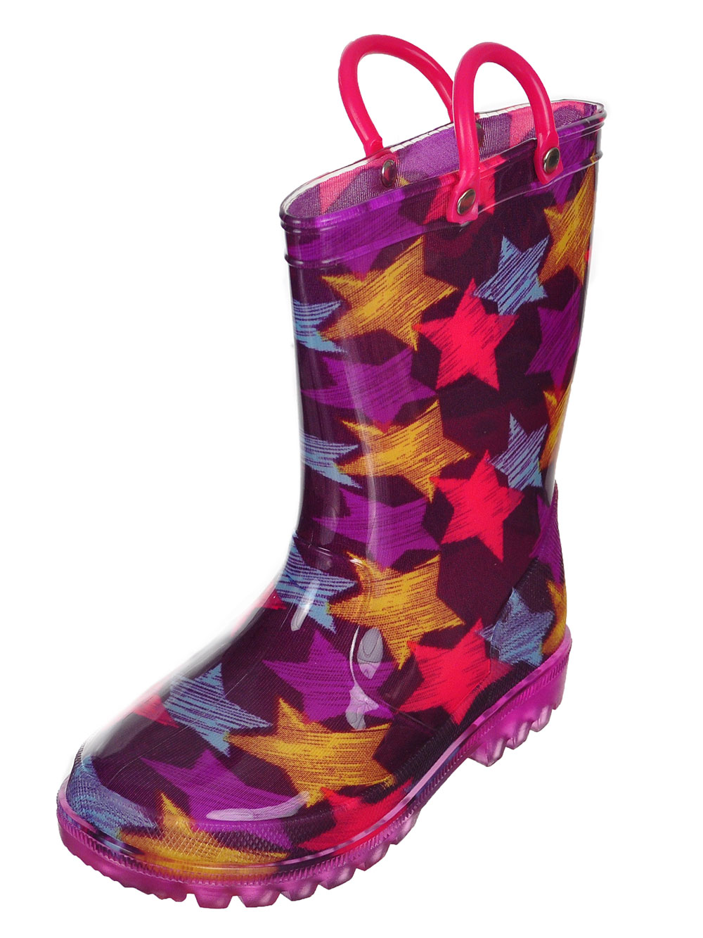 girls light up cowboy boots