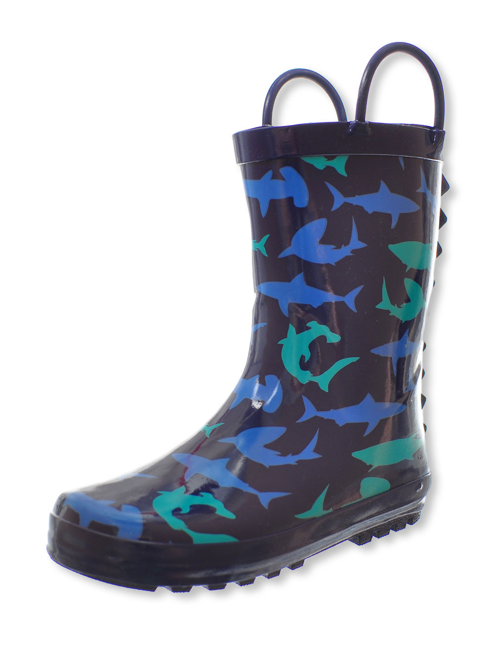 royal blue rain boots