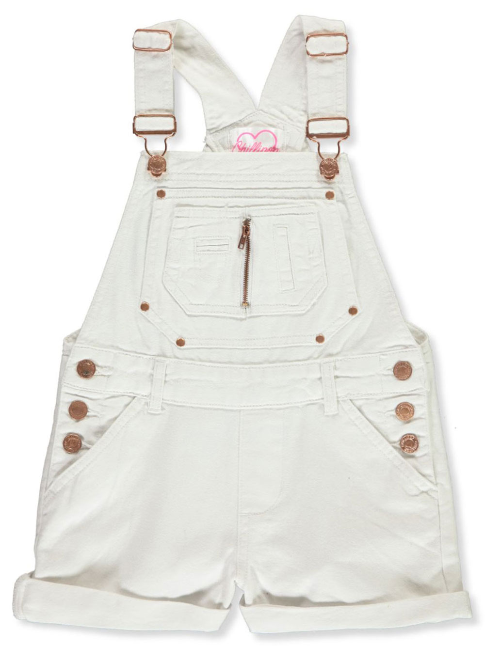 white shortalls