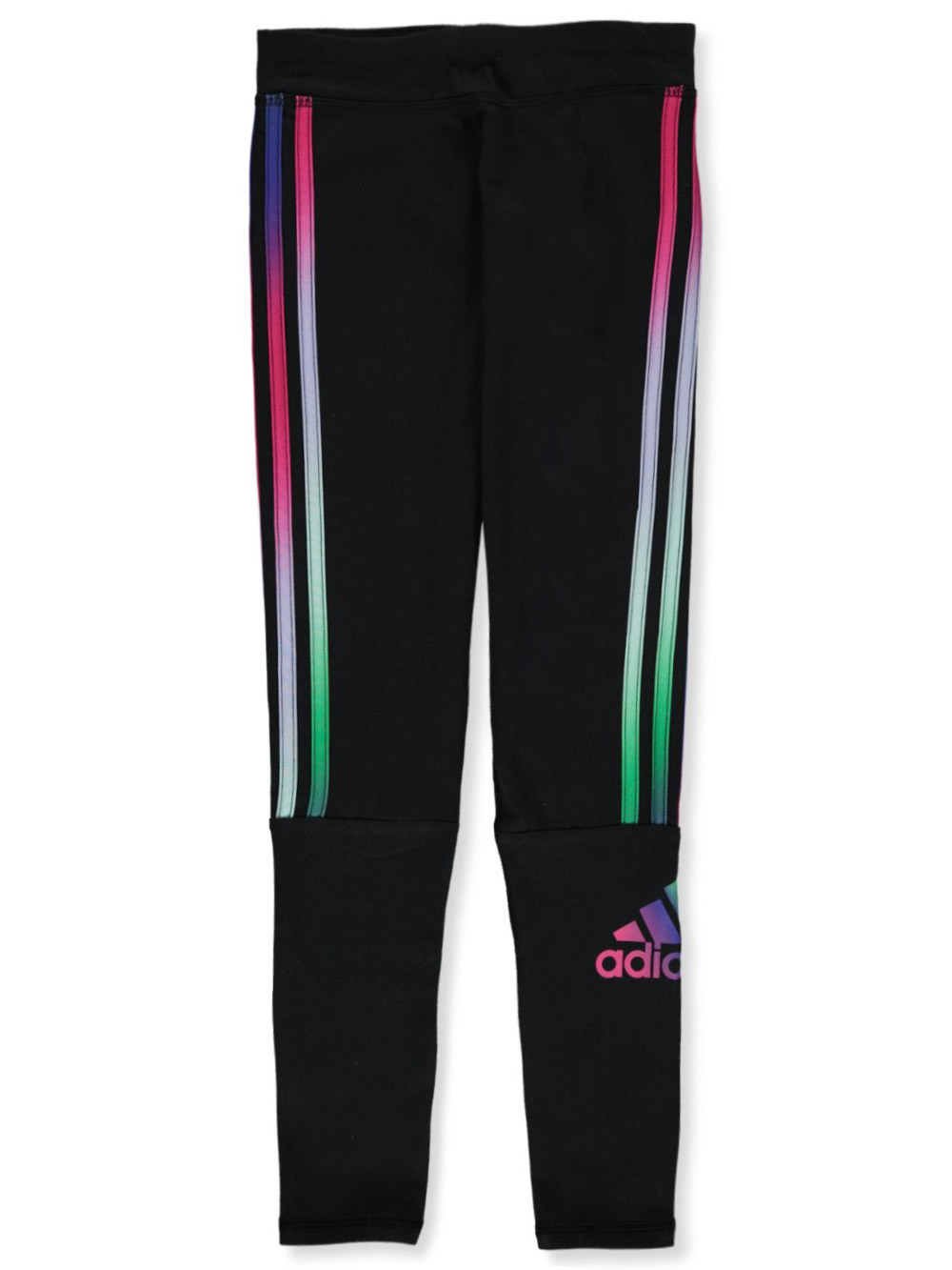 rainbow adidas pants