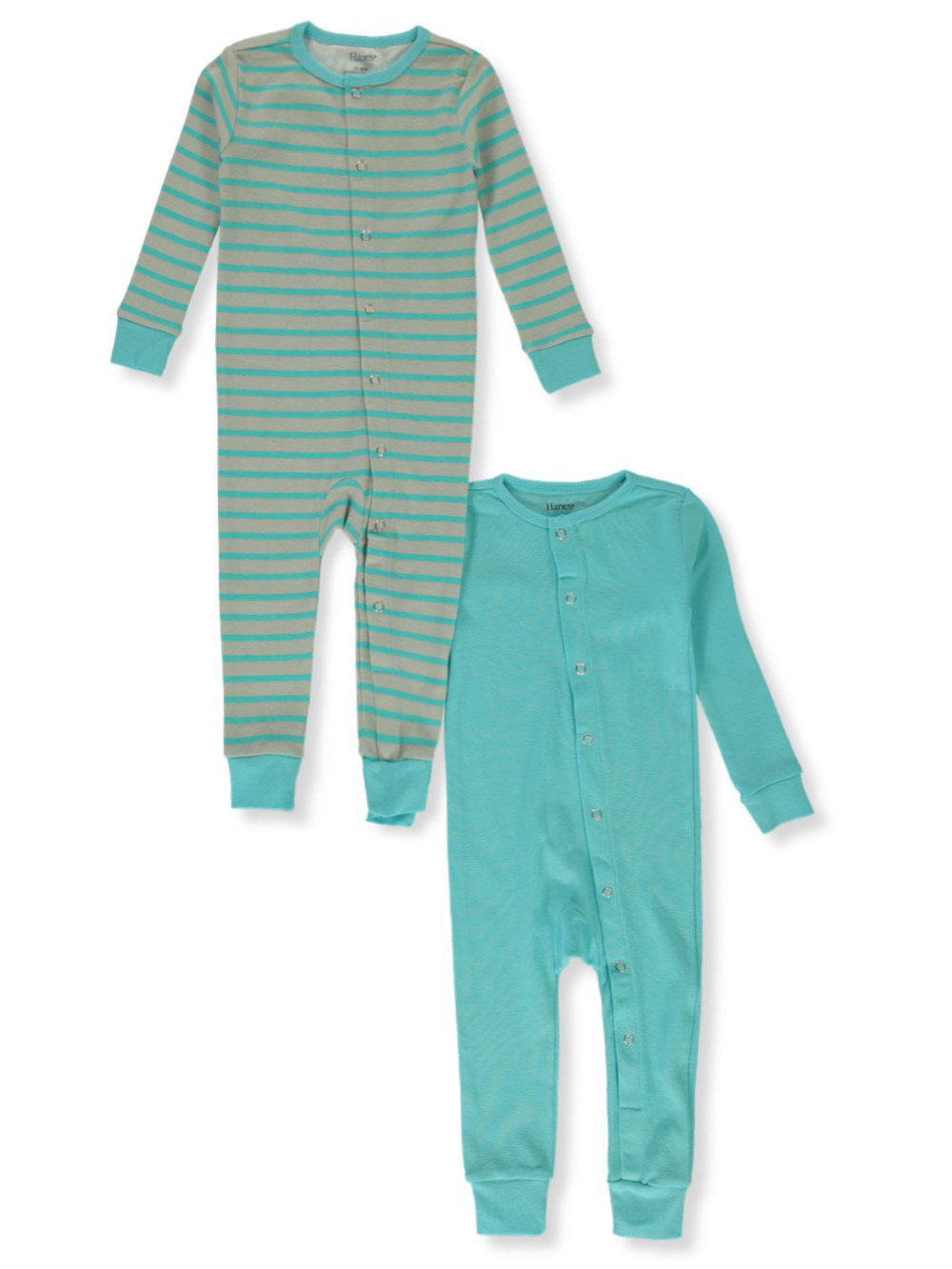 Hanes Baby 2 Pack Coveralls