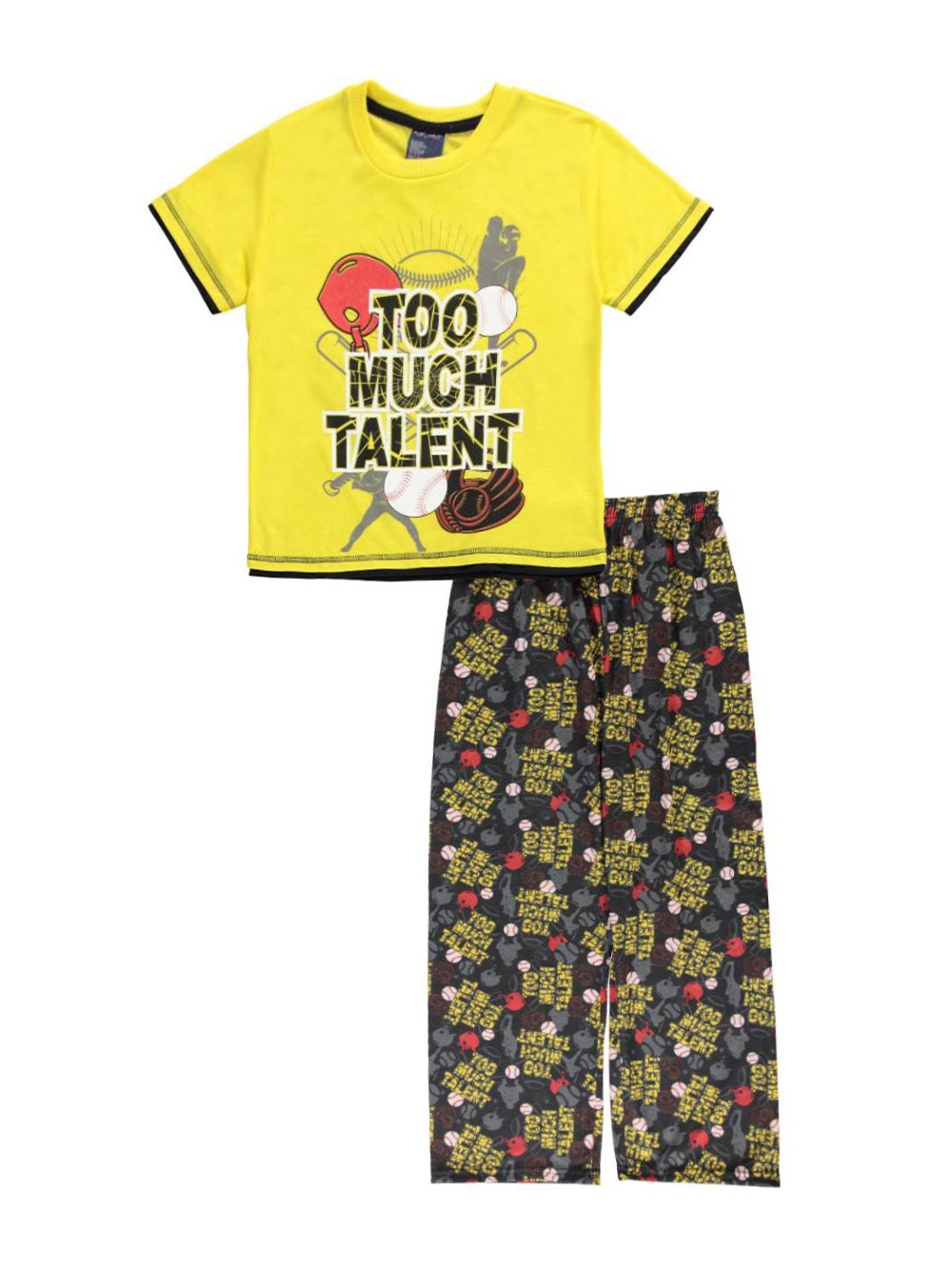 Pyjama 2 Pièces Garçon Joe Boxer – Thème Snowboard, Taille 8 (Medium), Neuf Avec étiquettes