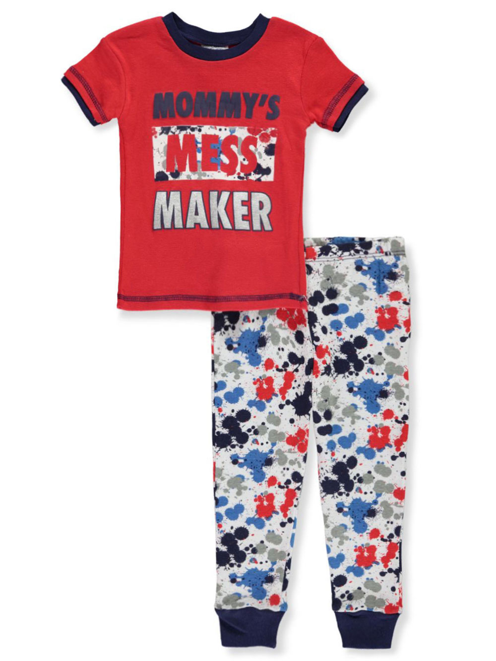 2 Full Sets Mon Petit Infant /& Toddler Boys 4-Piece Thermal Long Underwear Set