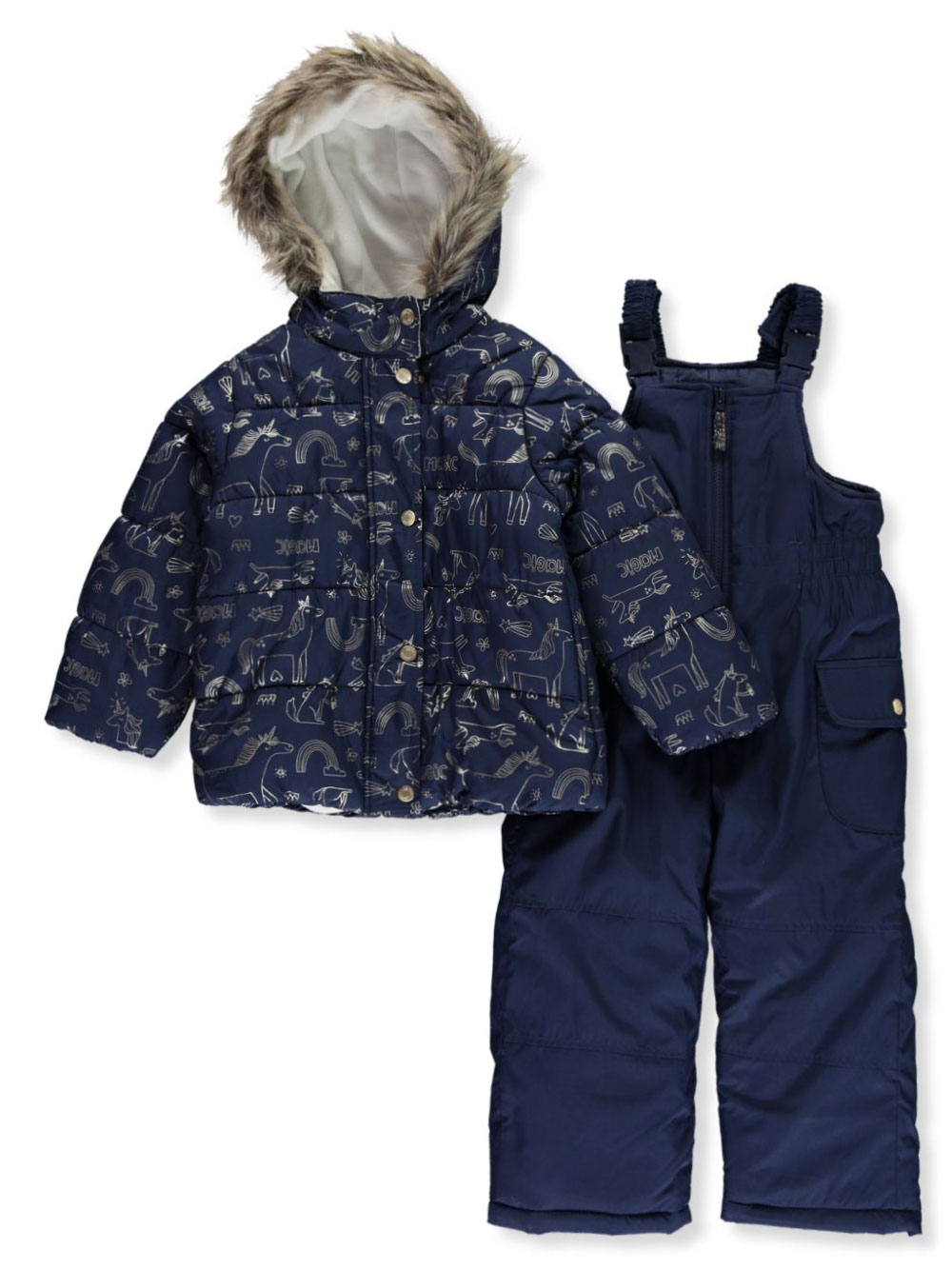 unicorn snow suit