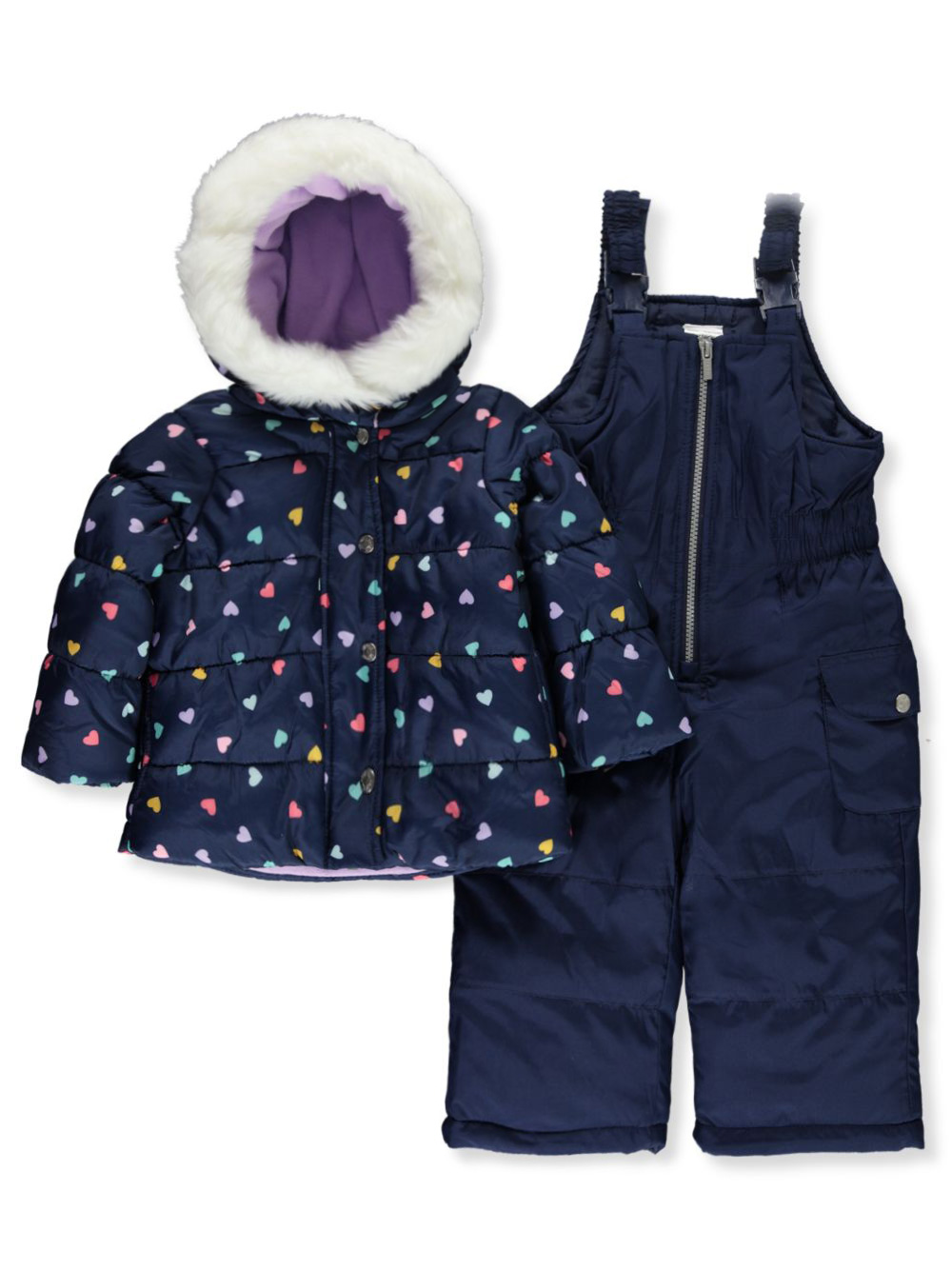 carters baby girl snowsuit