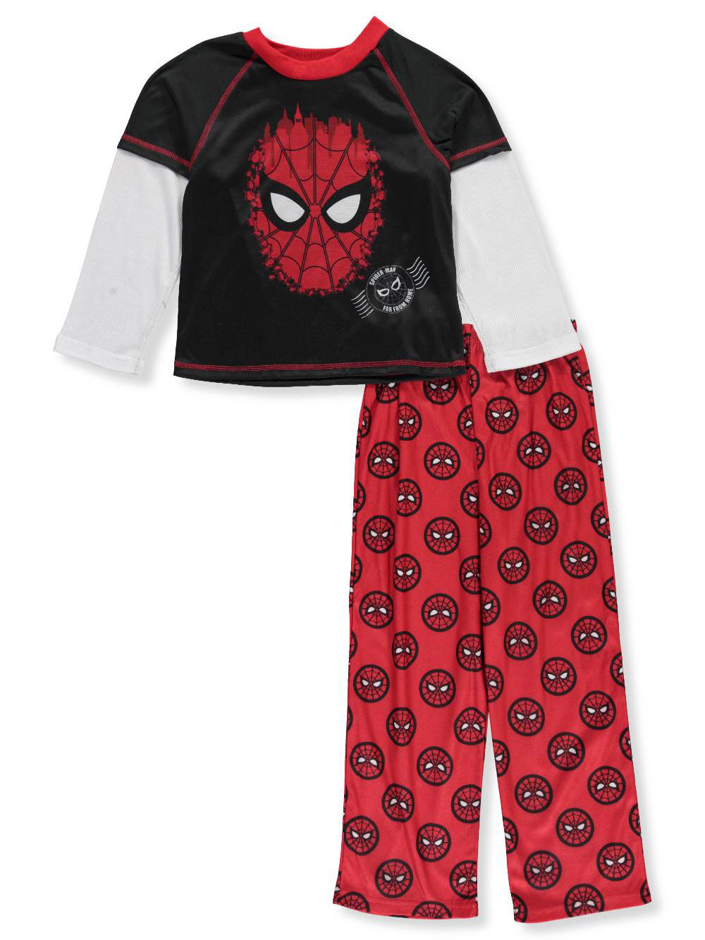 Marvel Comics Spider-Man Boy/'s Toddler 3-Piece Pajama Set Sizes 2T 3T 4T NWT