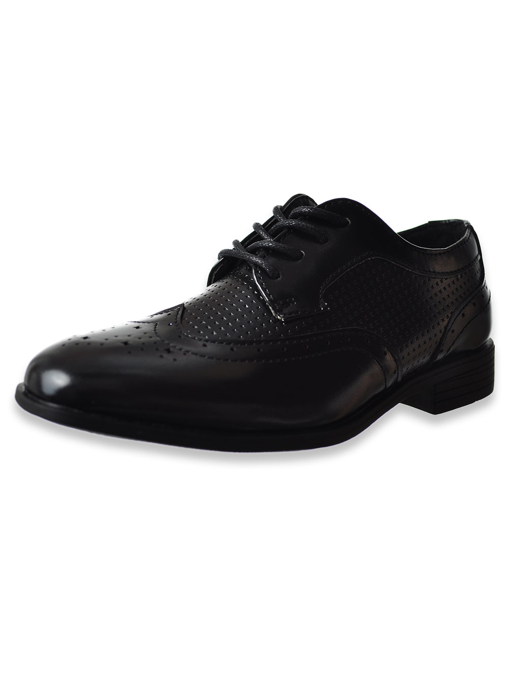 Jodano Collection Boys' Wingtip Dress Shoes (Sizes 5  10)