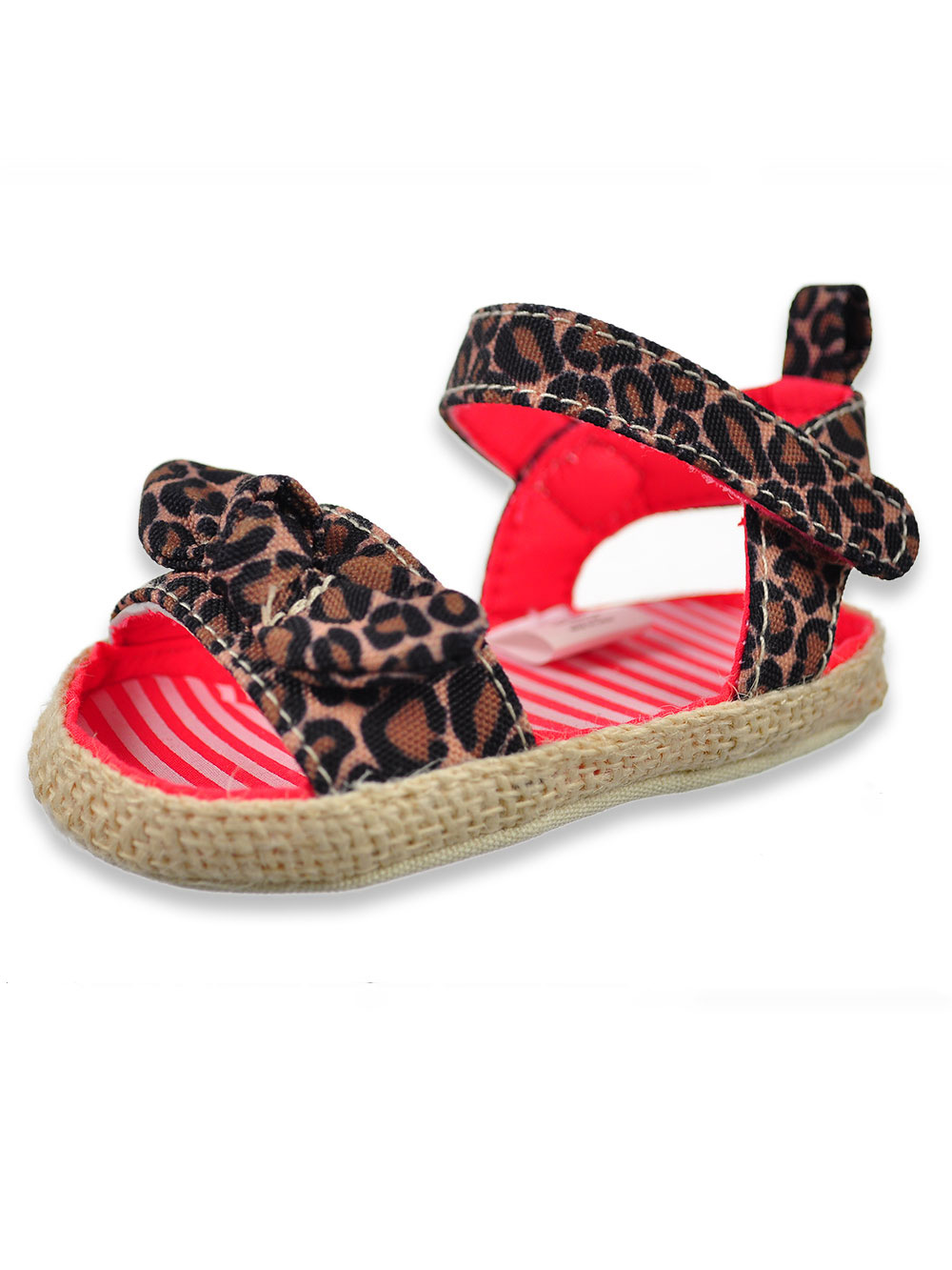baby leopard sandals