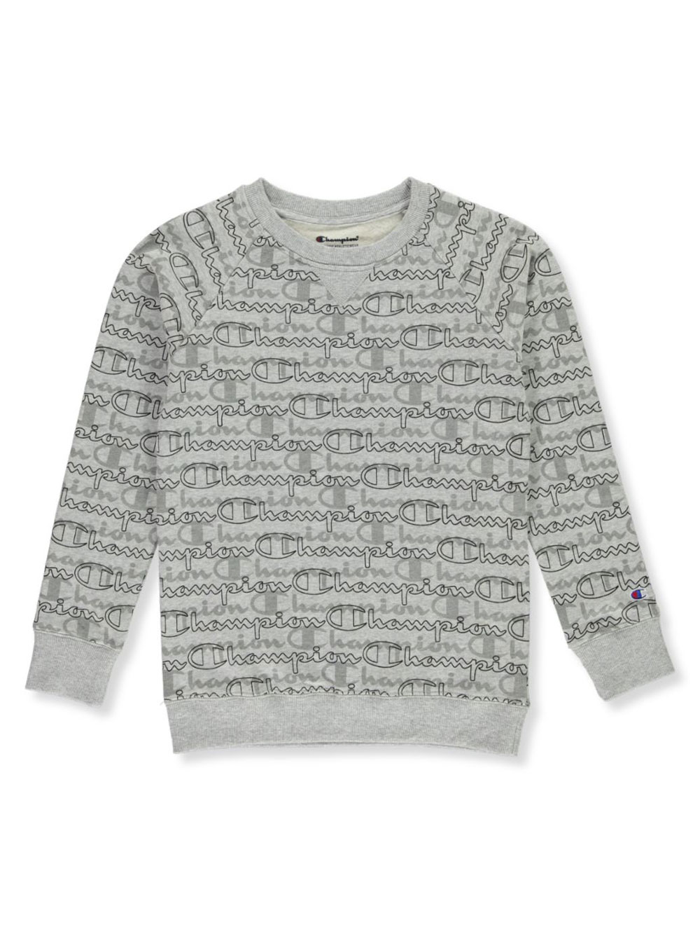 champion logo print sweatshirt