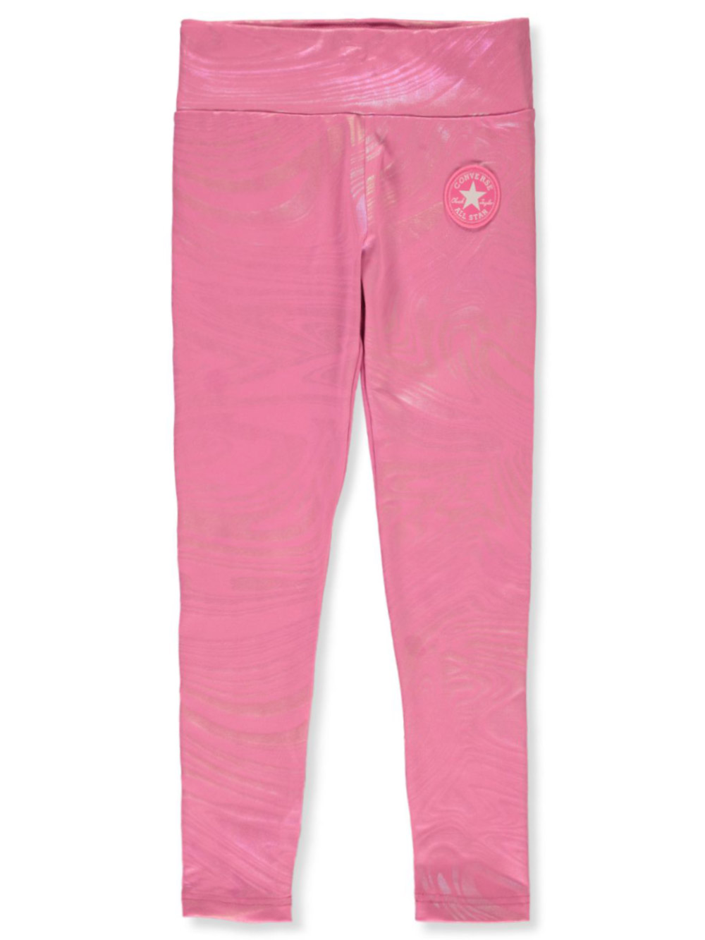 Converse Girls' Metallic Swirl Leggings