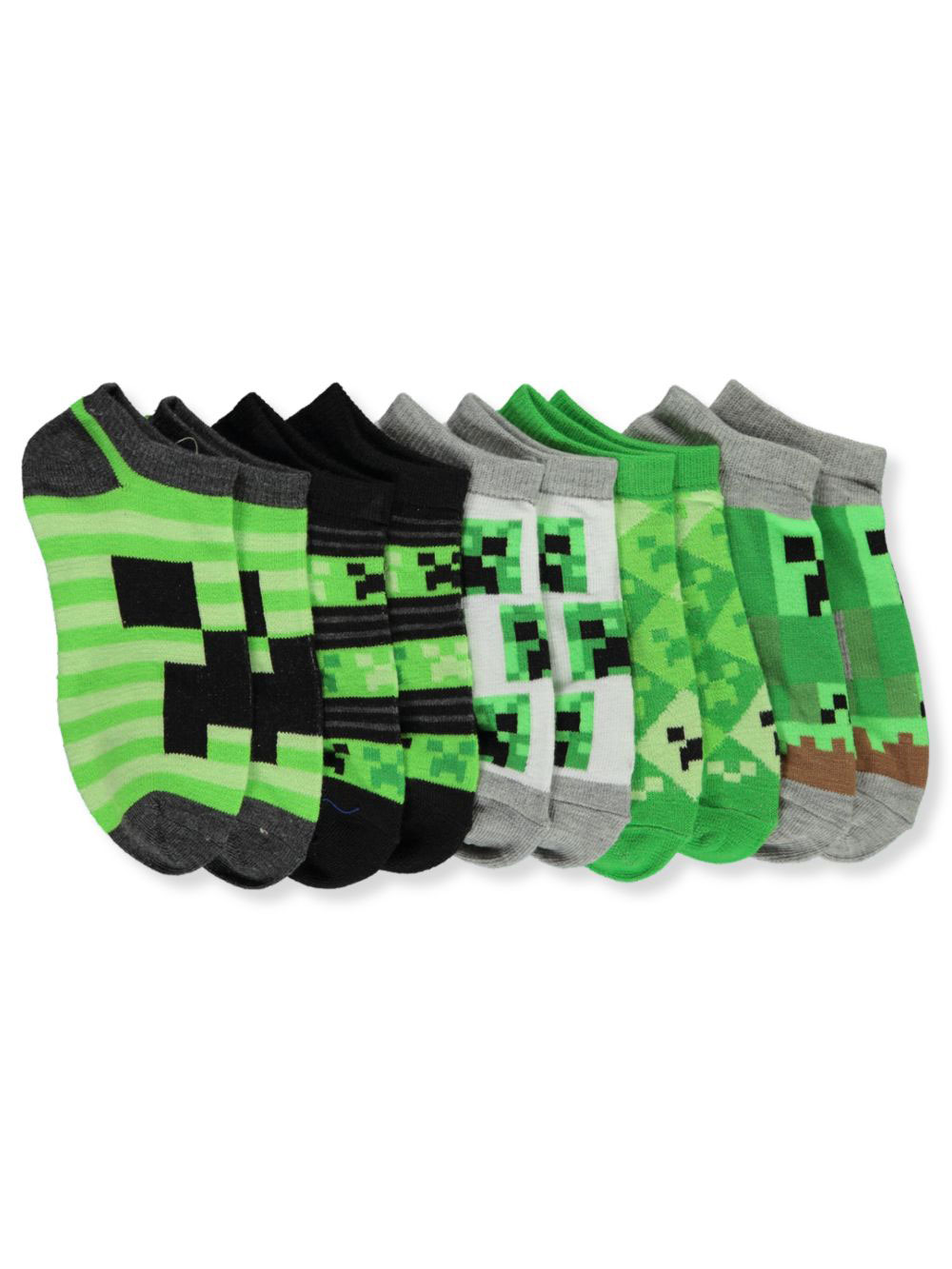 Minecraft Boys/' 5-Pack Low-Cut Socks