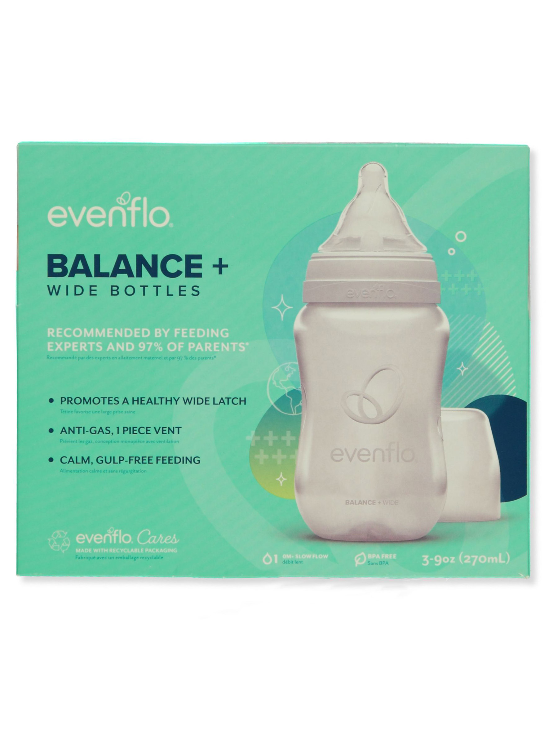 Evenflo Baby 3-Pack Baby Bottles
