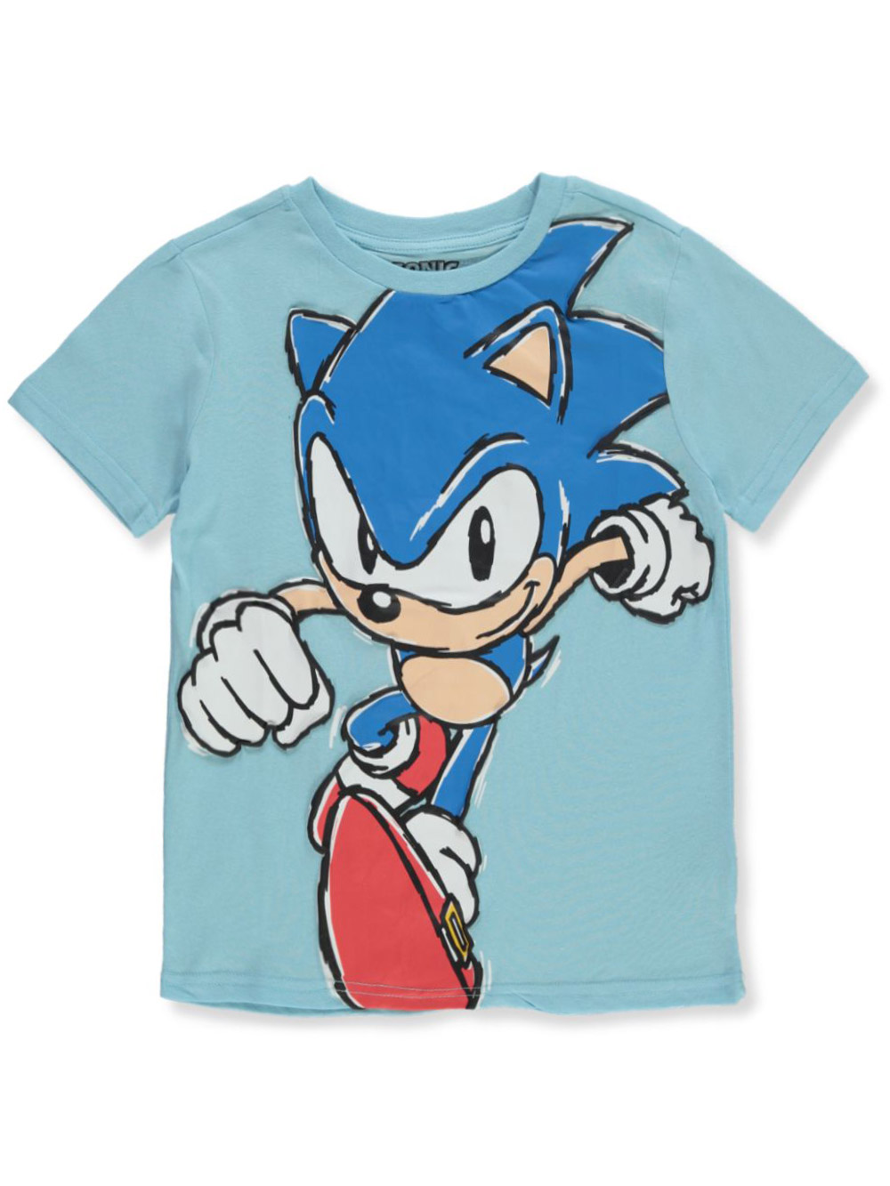 Sonic The Hedgehog Boys' Puff Print T-Shirt