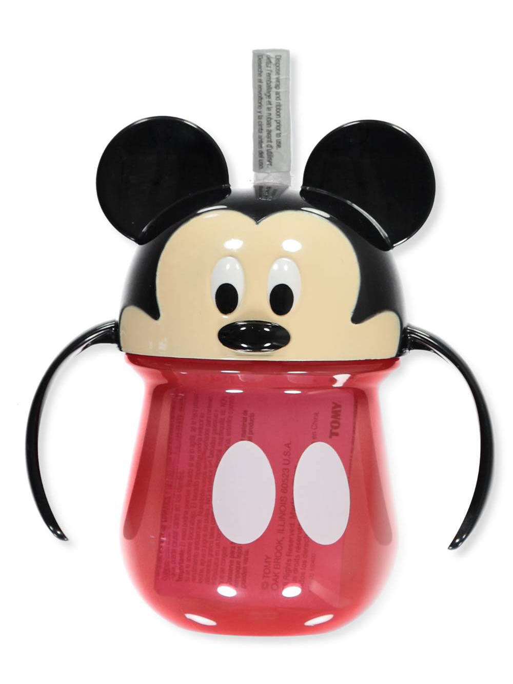 Mickey Mouse Straw Sipper Cup with Handles 