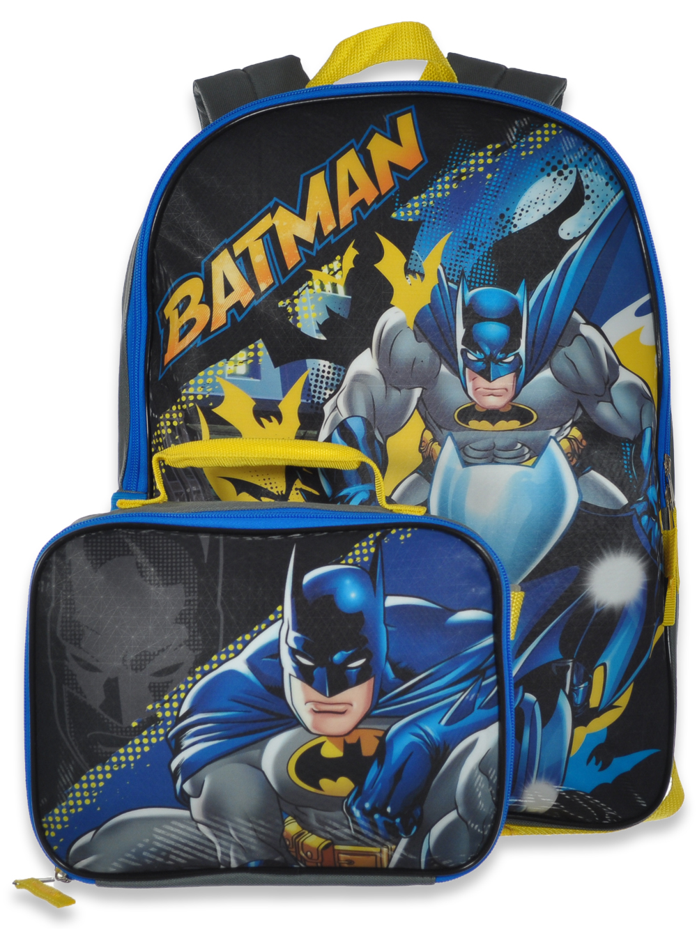 boys backpack and lunchbox